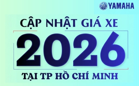 Giá Xe Yamaha Mới Nhất 2026 Tại TP.HCM | Giá Xe Máy Mới Nhất Tại Thành Phố Hồ Chí Minh