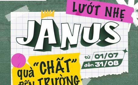 LƯỚT NHẸ YAMAHA JANUS, QUÀ “CHẤT” ĐẾN TRƯỜNG