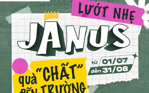 LƯỚT NHẸ YAMAHA JANUS, QUÀ “CHẤT” ĐẾN TRƯỜNG