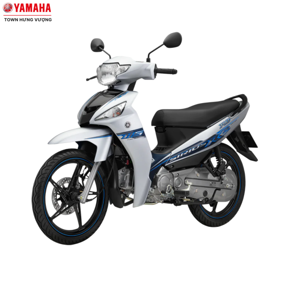Sirius FI phiên bản vành đúc màu mới 3 - Bạc Xanh Đen